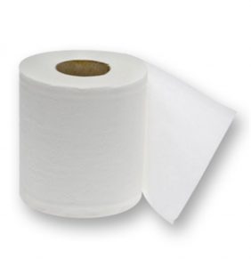 Rollo celulosa seca manos