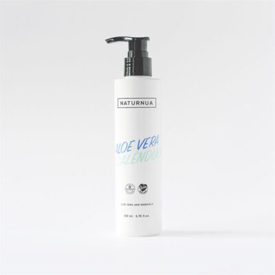 Aloe vera y caléndula
