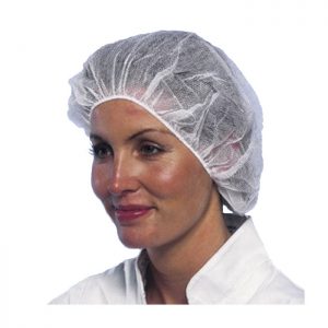 Gorro con goma polipropileno, 100 unidades