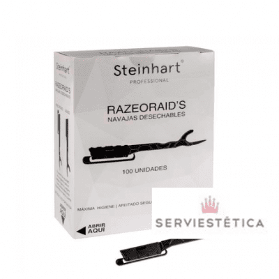Navajas desechables,caja dispensadora 100 unidades