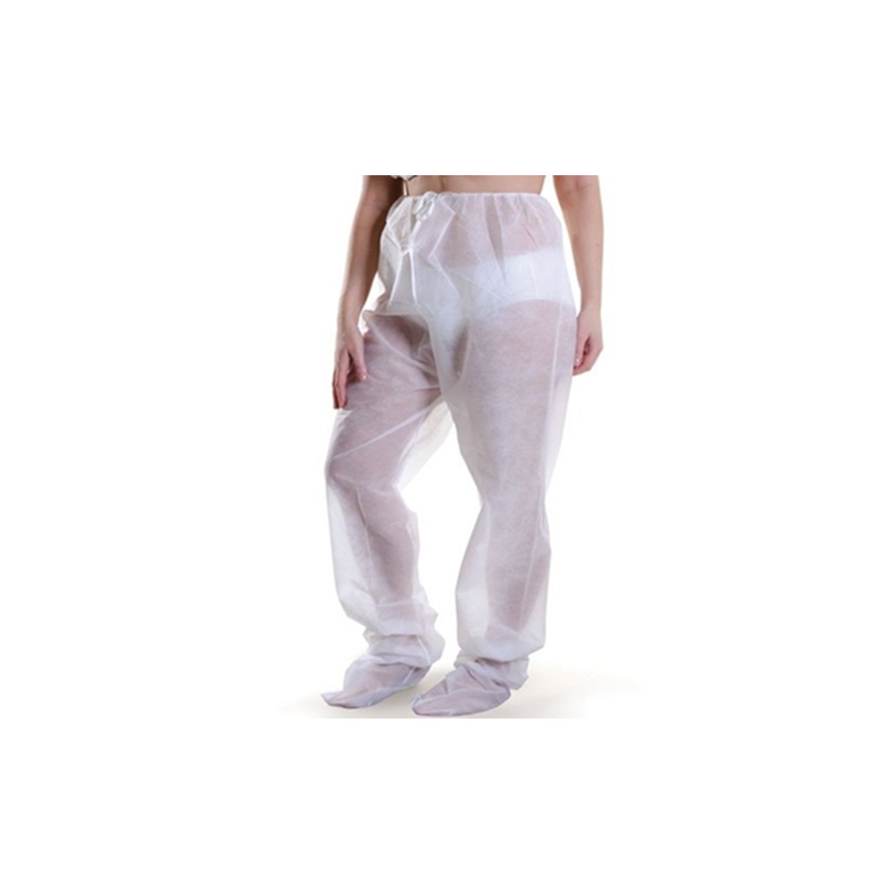 Pantalón preso terapia, XXL tejido no tejido (Paquete 10 unidades) - Imagen 3