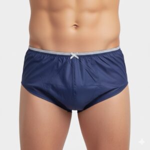 Slip unisex polipropileno azul 50 unidades