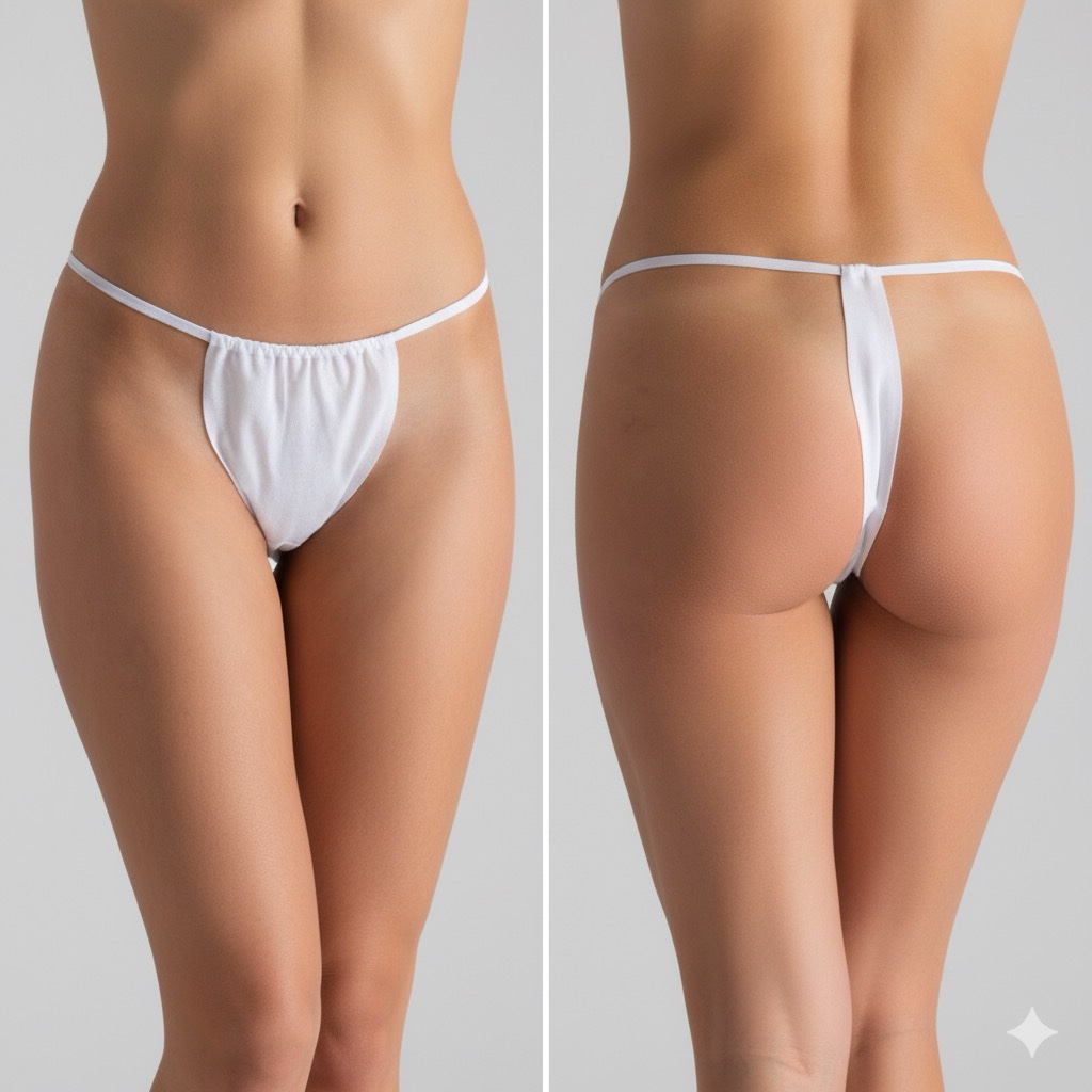 Tanga desechable mujer 100 unidades
