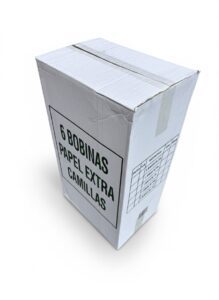 Rollo camilla desechable, sin precorte, 6 unds.