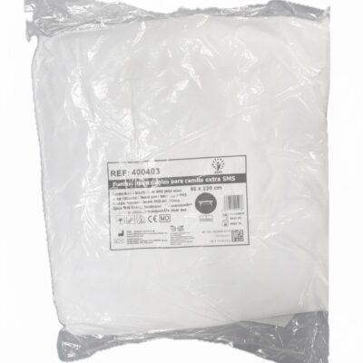 Sabana camilla ajustable blanca 220x95 extra, 1 unidad