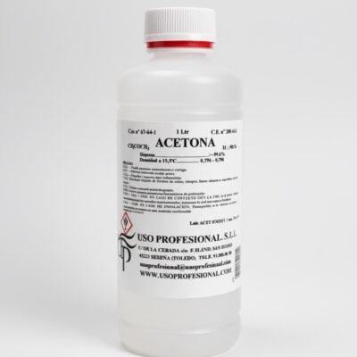 Acetona pura 1 Litro