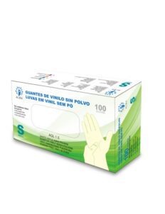 Guantes vinilo tallas 09 25