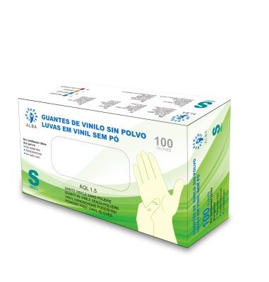 Guantes vinilo tallas 09 25