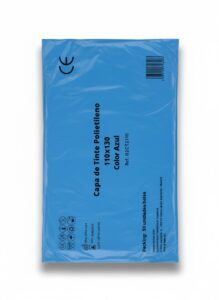 Capas de tinte desechables, 110x130 color azul, 1 paquete 50 capas