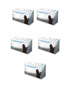 Guantes de nitrilo negro x5 can 400x400