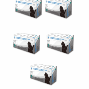 Guantes de nitrilo negro x5 can 400x400