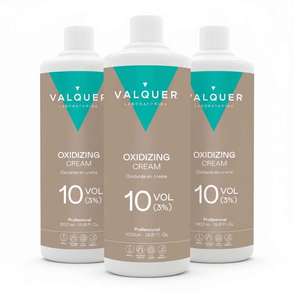 Oxidante en crema 10 V (3%),1 L.3 unidades