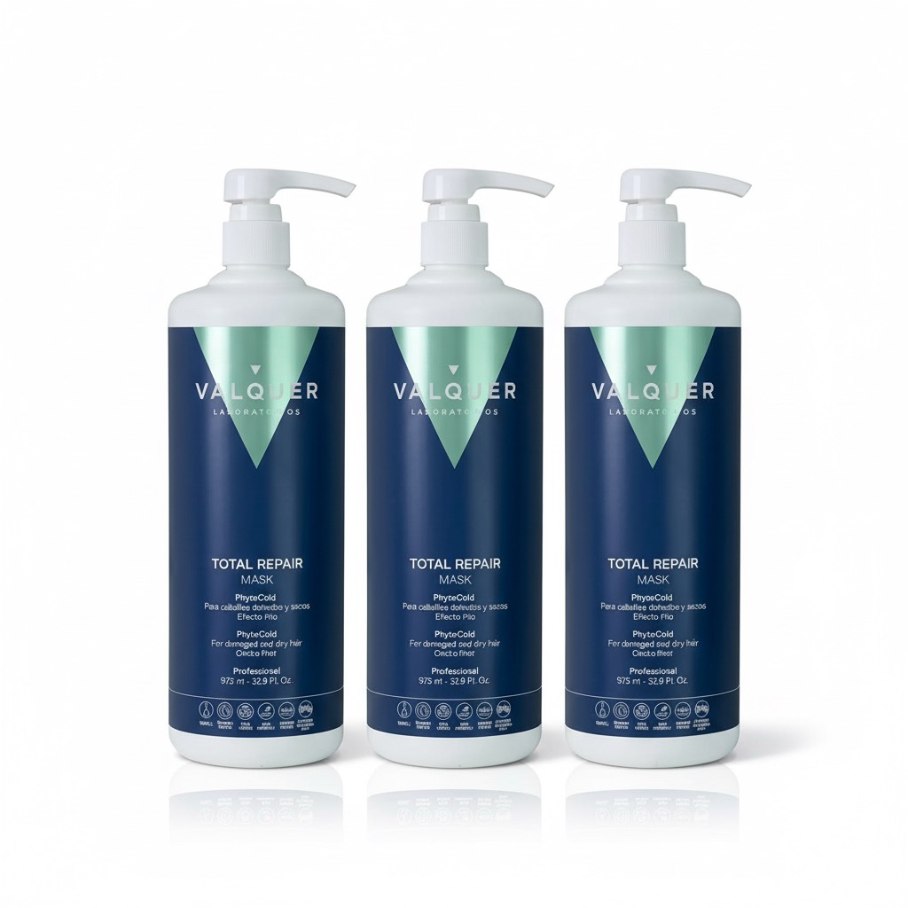 Mascarilla capilar reparación total 1L. 3 unidades