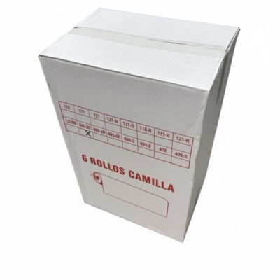 Rollo Papel Camilla con precorte 200cmts. 6 unidades