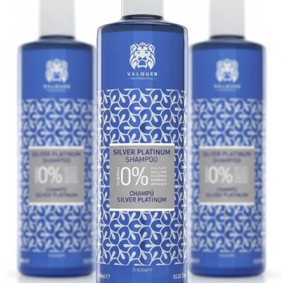 Champu silver platinium 400ml.3 unidades