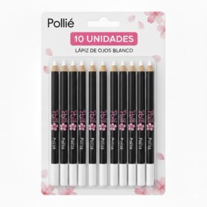 Lápiz blanco marcador zonas, 10 unidades